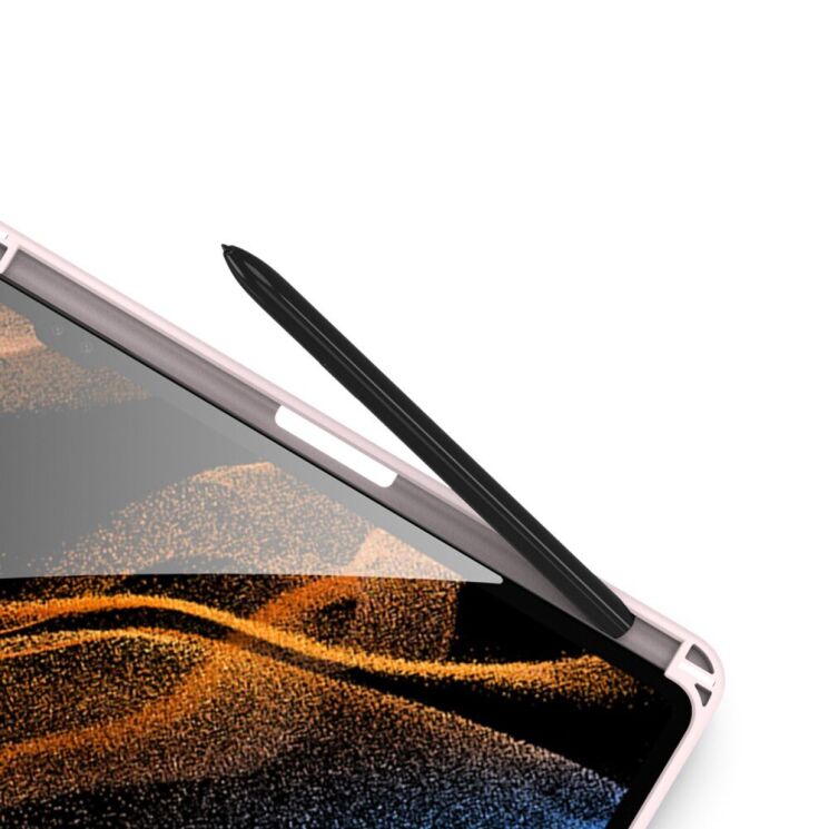 Защитный чехол DUX DUCIS TOBY Series для Samsung Galaxy Tab S8 Ultra (T900/T906) - Pink: фото 6 из 9