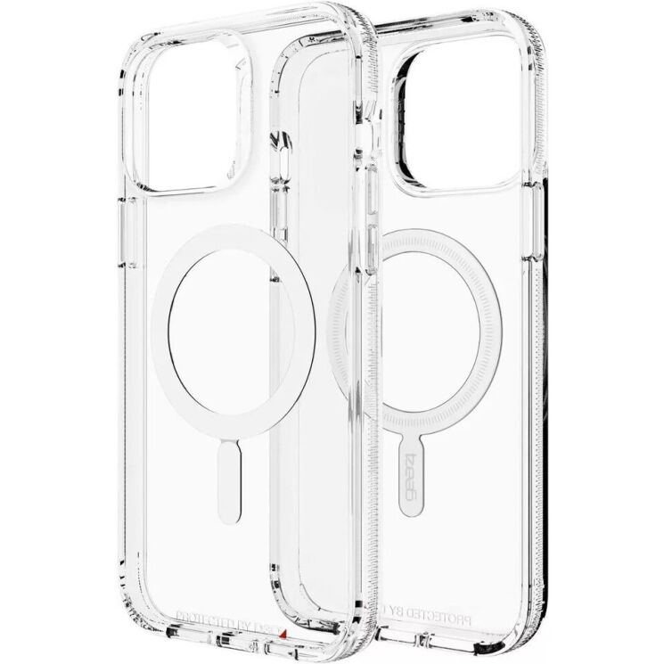 Защитный чехол Gear4 Crystal Palace Snap MagSafe для Apple iPhone 13 Pro Max - Clear: фото 1 из 12