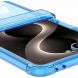 Защитный чехол GKK Airbag Clear Case для Samsung Galaxy Flip 8 - Transparent (423524T). Фото 5 из 8