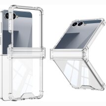 Защитный чехол GKK Airbag Clear Case для Samsung Galaxy Flip 8 - Transparent: фото 1 из 8