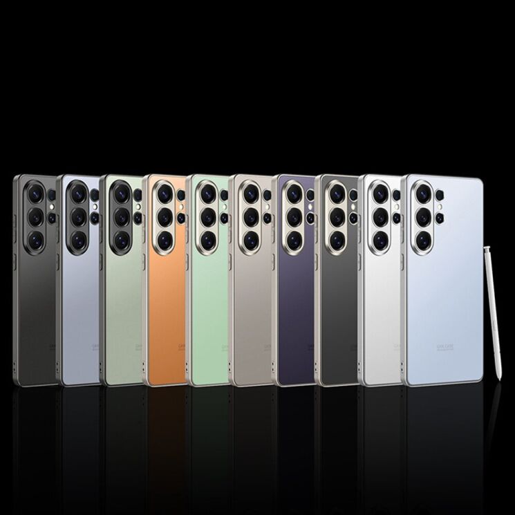 Защитный чехол GKK Frosted Skin для Samsung Galaxy S26 Ultra - Black: фото 7 из 7