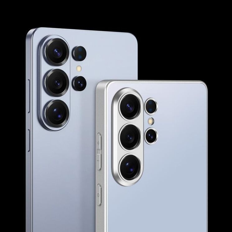 Защитный чехол GKK Frosted Skin для Samsung Galaxy S26 Ultra - Black: фото 2 из 7