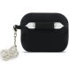 Захисний чохол Guess Silicone 4G Charm для AirPods Pro 3 (GUAP3LECG4K) - Black (390168B). Фото 2 з 4