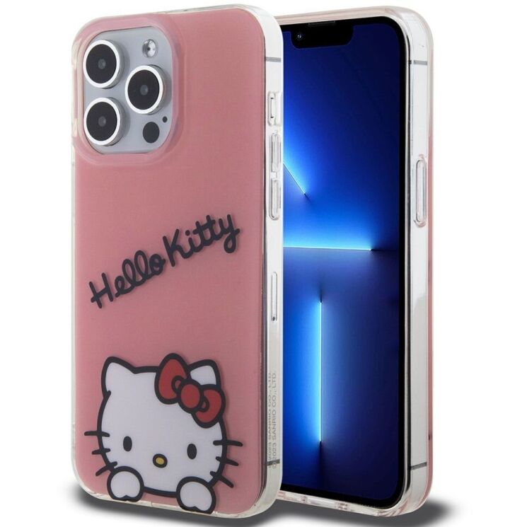 Защитный чехол Hello Kitty IML Daydreaming для Apple iPhone 13 Pro - Pink: фото 1 из 8