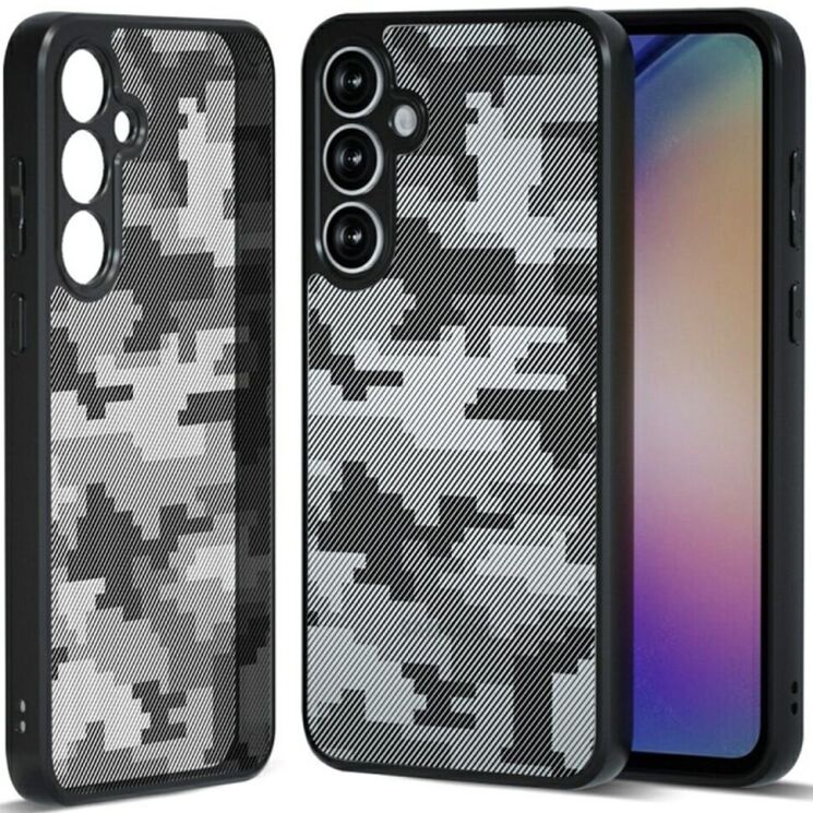Защитный чехол IBMRS Military для Samsung Galaxy A26 (A266) - Grid Camouflage: фото 1 из 8
