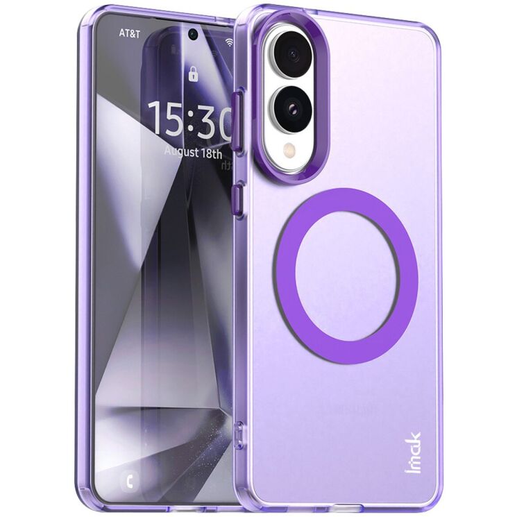 Защитный чехол IMAK Candy Series Magnetic для Samsung Galaxy S25 Edge (S937) - Purple: фото 1 из 2