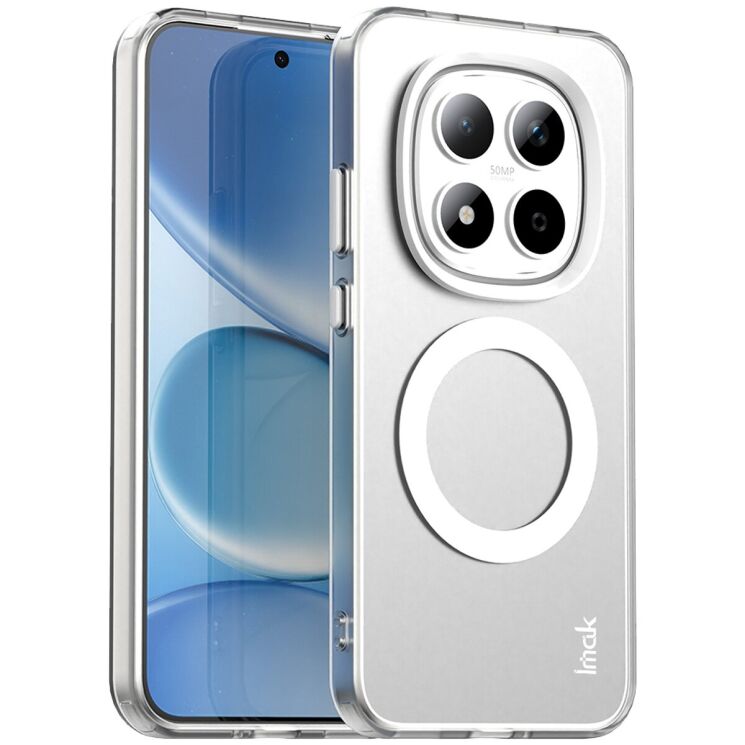 Защитный чехол IMAK Candy Series Magnetic для Xiaomi Redmi Note 15 Pro 5G - White: фото 1 з 9