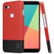 Захисний чохол IMAK Leather Series для Google Pixel 3a - Black / Red (218328BR). Фото 1 з 12