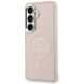 Захисний чохол Karl Lagerfeld Embossed Ring RSG Logo MagSafe для Samsung Galaxy S26 (S942) KLHMS26SPSKRSGEP - Pink (407278P). Фото 3 з 8