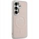 Захисний чохол Karl Lagerfeld Embossed Ring RSG Logo MagSafe для Samsung Galaxy S26 (S942) KLHMS26SPSKRSGEP - Pink (407278P). Фото 4 з 8