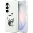 Защитный чехол Karl Lagerfeld IML Karl&Choupette MagSafe для Samsung Galaxy S26 (KLHMS26S6HKCBHH) - Clear (407299C)