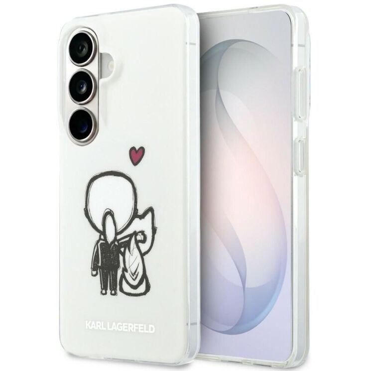 Защитный чехол Karl Lagerfeld IML Karl&Choupette MagSafe для Samsung Galaxy S26 (KLHMS26S6HKCBHH) - Clear (407299C) Защитный чехол Karl Lagerfeld IML Karl&Choupette MagSafe для Samsung Galaxy S26 (KLHMS26S6HKCBHH) - Clear: фото 1 из 8