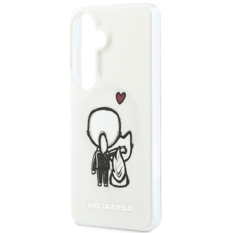 Защитный чехол Karl Lagerfeld IML Karl&Choupette MagSafe для Samsung Galaxy S26 (KLHMS26S6HKCBHH) - Clear (407299C) Защитный чехол Karl Lagerfeld IML Karl&Choupette MagSafe для Samsung Galaxy S26 (KLHMS26S6HKCBHH) - Clear: фото 6 из 8