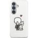 Защитный чехол Karl Lagerfeld IML Karl&Choupette MagSafe для Samsung Galaxy S26 (KLHMS26S6HKCBHH) - Clear (407299C). Фото 3 из 8