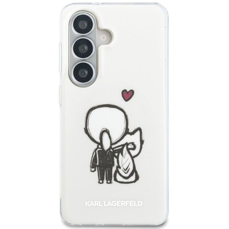 Защитный чехол Karl Lagerfeld IML Karl&Choupette MagSafe для Samsung Galaxy S26 (KLHMS26S6HKCBHH) - Clear (407299C) Защитный чехол Karl Lagerfeld IML Karl&Choupette MagSafe для Samsung Galaxy S26 (KLHMS26S6HKCBHH) - Clear: фото 3 из 8