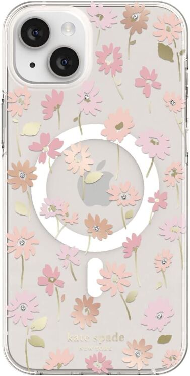 Защитный чехол Kate Spade NY Protective Hardshell Magsafe для Apple iPhone 14 Plus (KSIPH-236-FPTPK) - Flower Pot: фото 2 из 6