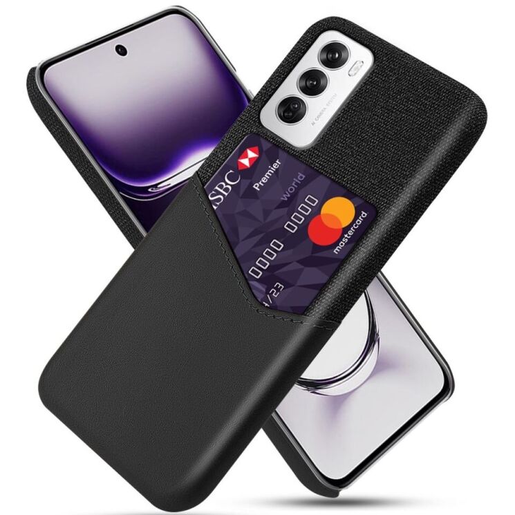 Защитный чехол KSQ Business Pocket для OPPO Reno 12 - Black: фото 1 из 4