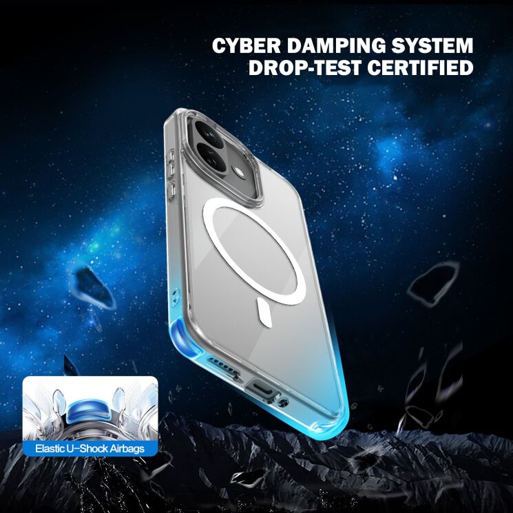 Захисний чохол LEREACH TOC Crystal Magnetic для Xiaomi Redmi Note 17 Pro - Transparent: фото 15 з 17