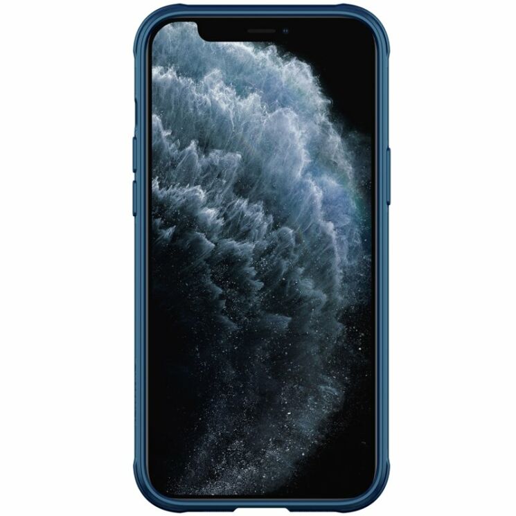 Защитный чехол NILLKIN CamShield Pro для Apple iPhone 12 Pro Max - Blue: фото 2 из 15