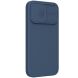 Захисний чохол NILLKIN CamShield Silky Silicone Case для  Apple iPhone 13 Pro - Blue (280532L). Фото 3 з 15