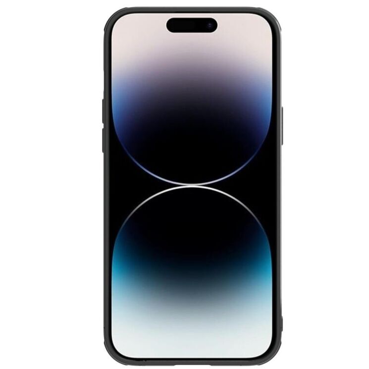 Захисний чохол NILLKIN Synthetic Fiber S Magnetic для Apple iPhone 14 Pro Max - Black: фото 2 з 16