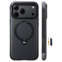 Защитный чехол TORRAS Ostand Q3 Rugg для Apple iPhone 18 Pro Max - Black: фото 1 из 9