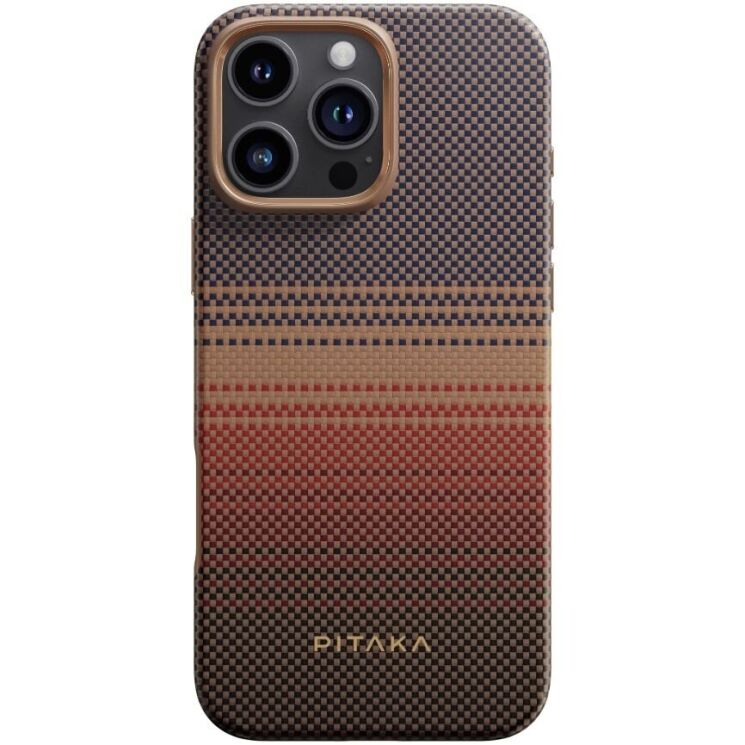 Защитный чехол Pitaka Military-Grade для Apple iPhone 16 Pro Max (KI1601PPSUM) - Sunset: фото 2 из 12
