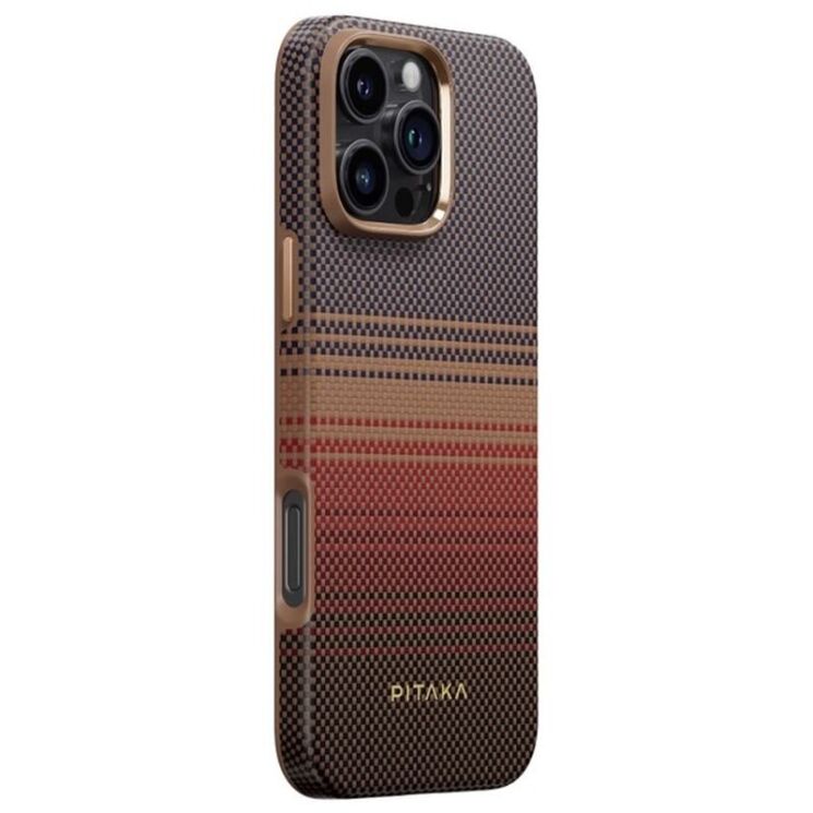 Защитный чехол Pitaka Military-Grade для Apple iPhone 16 Pro Max (KI1601PPSUM) - Sunset: фото 3 из 12