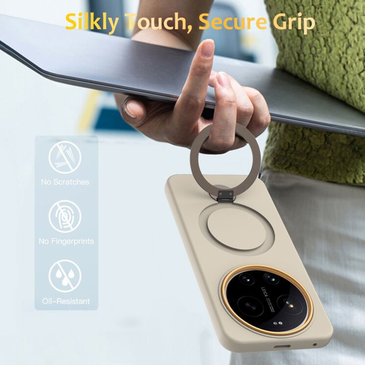 Защитный чехол Reframe Draco Casе для Xiaomi 17 Ultra - Apricot (407556A) Защитный чехол Reframe Draco Casе для Xiaomi 17 Ultra - Apricot: фото 7 из 7
