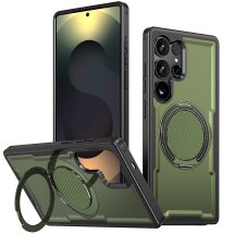 Захисний чохол Reframe Grip MagSafe для Samsung Galaxy S25 Ultra (S938) - Green: фото 1 з 6