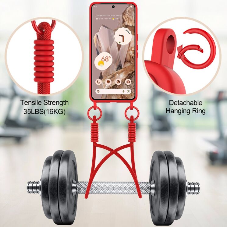 Захисний чохол Reframe Silicone Holder для Google Pixel 8A - Black: фото 5 з 8