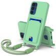 Защитный чехол Reframe Silicone Holder для Samsung Galaxy S23 FE - Green (376904G)