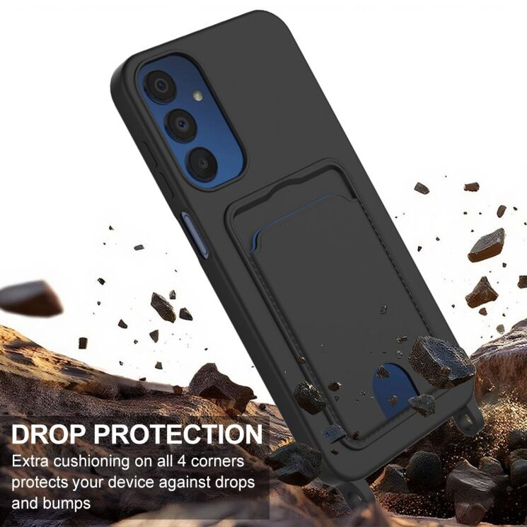 Захисний чохол Reframe Silicone Holder для Samsung Galaxy S23 FE - Black: фото 5 з 7