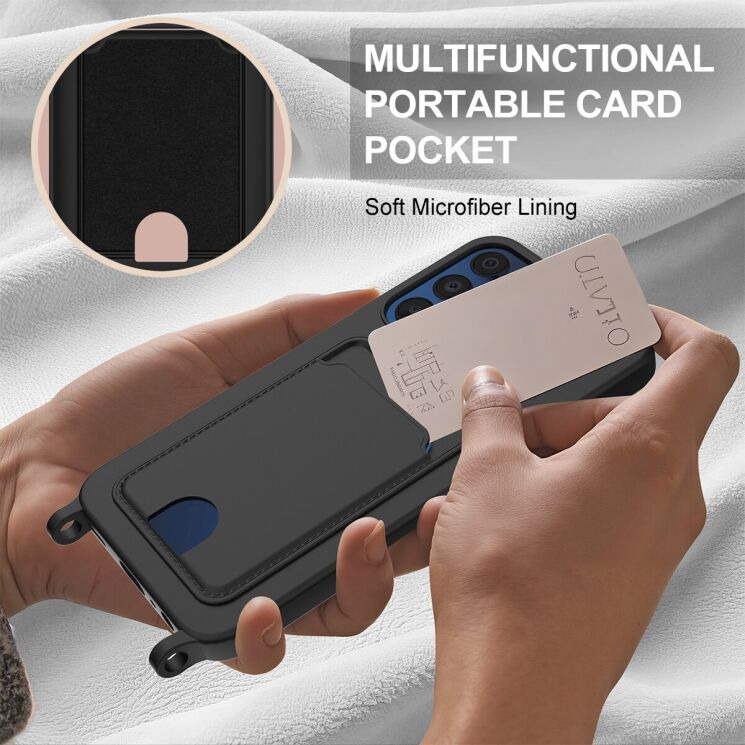 Захисний чохол Reframe Silicone Holder для Samsung Galaxy S23 FE - Black: фото 6 з 7