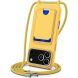Захисний чохол Reframe Silicone Holder with Strap для iPhone 18 Pro Max / 17 Pro Max - Yellow (423818Y). Фото 1 з 8