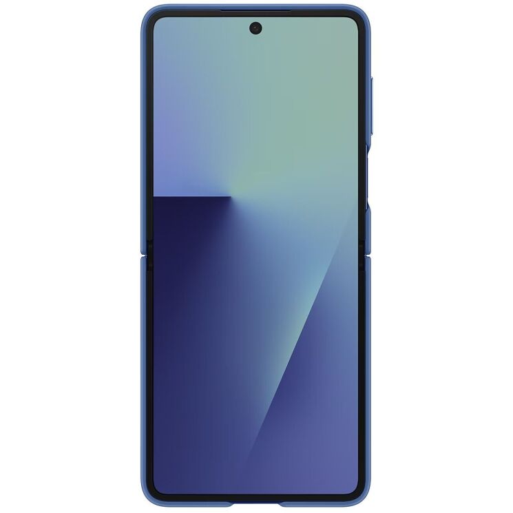 Защитный чехол Ring Case (Silicone) для Samsung Galaxy Flip 7 (EF-PF766TNEGUA) - Blue: фото 3 из 7