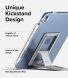 Захисний чохол Ringke Fusion Combo with Stand Clear для iPad Air 11 M4/M3/M2 (2026/2025/2024) / Air 4 / 5 10.9 (2020/2022) 8809818840769 - Smoke Black (359222B). Фото 9 з 9