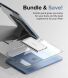 Захисний чохол Ringke Fusion Combo with Stand Clear для iPad Air 11 M4/M3/M2 (2026/2025/2024) / Air 4 / 5 10.9 (2020/2022) 8809818840769 - Smoke Black (359222B). Фото 5 з 9