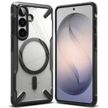 Защитный чехол Ringke Fusion X MagSafe для Samsung Galaxy S26 (S942) 8800328815643 - Black: фото 1 из 19