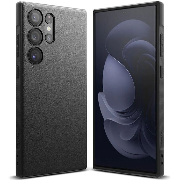 Защитный чехол Ringke Onyx для Samsung Galaxy S23 Ultra (S918) 8809919300384 - Black: фото 1 из 13