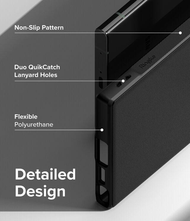 Защитный чехол Ringke Onyx для Samsung Galaxy S23 Ultra (S918) 8809919300384 - Black: фото 11 из 13