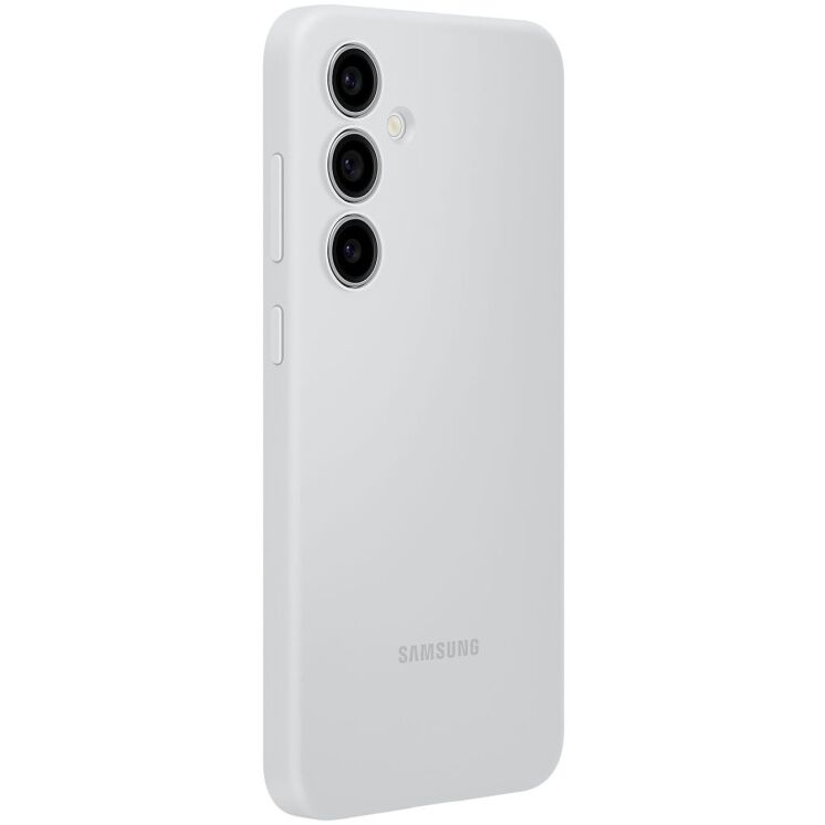 Защитный чехол Silicone Case для Samsung Galaxy S24 FE (S721) EF-PS721CJEGWW - Gray: фото 3 из 5