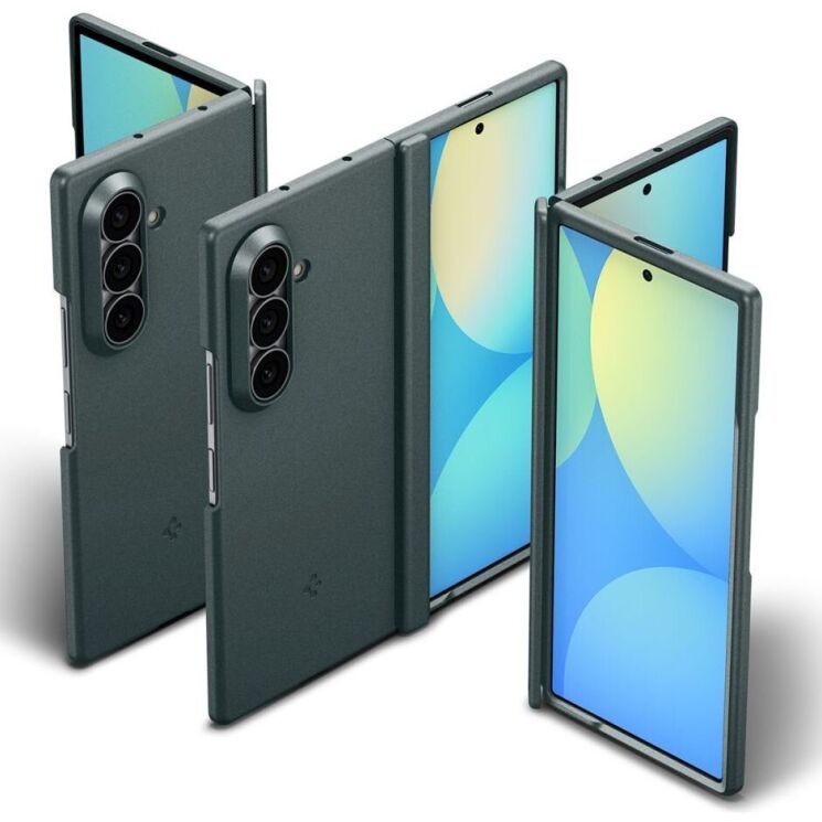 Защитный чехол Spigen Air Fit Pro (MagFit) для Samsung Galaxy Fold 8 Ultra (ACS11493) - Abyss Green (424073G) Защитный чехол Spigen Air Fit Pro (MagFit) для Samsung Galaxy Fold 8 Ultra (ACS11493) - Abyss Green: фото 8 из 16