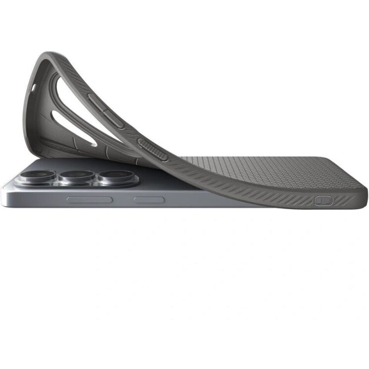 Защитный чехол Spigen Liquid Air для Samsung Galaxy S26 Ultra (S948) ACS11205 - Marble Grey: фото 3 из 12