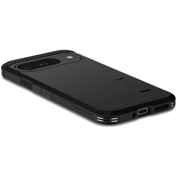 Защитный чехол Spigen (SGP) Tough Armor для Google Pixel 9 / 9 Pro - Black: фото 8 из 16