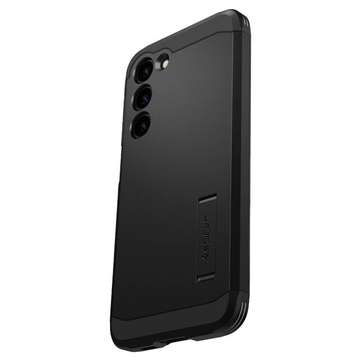 Защитный чехол Spigen (SGP) Tough Armor для Samsung Galaxy S23 Plus (S916) - Black: фото 6 из 20