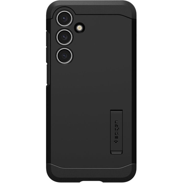 Защитный чехол Spigen (SGP) Tough Armor для Samsung Galaxy S24 FE (S721) - Black: фото 2 из 17