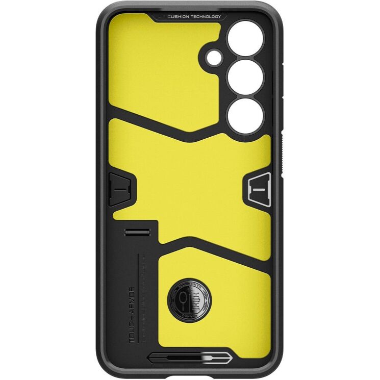 Защитный чехол Spigen (SGP) Tough Armor для Samsung Galaxy S24 FE (S721) - Black: фото 9 из 17