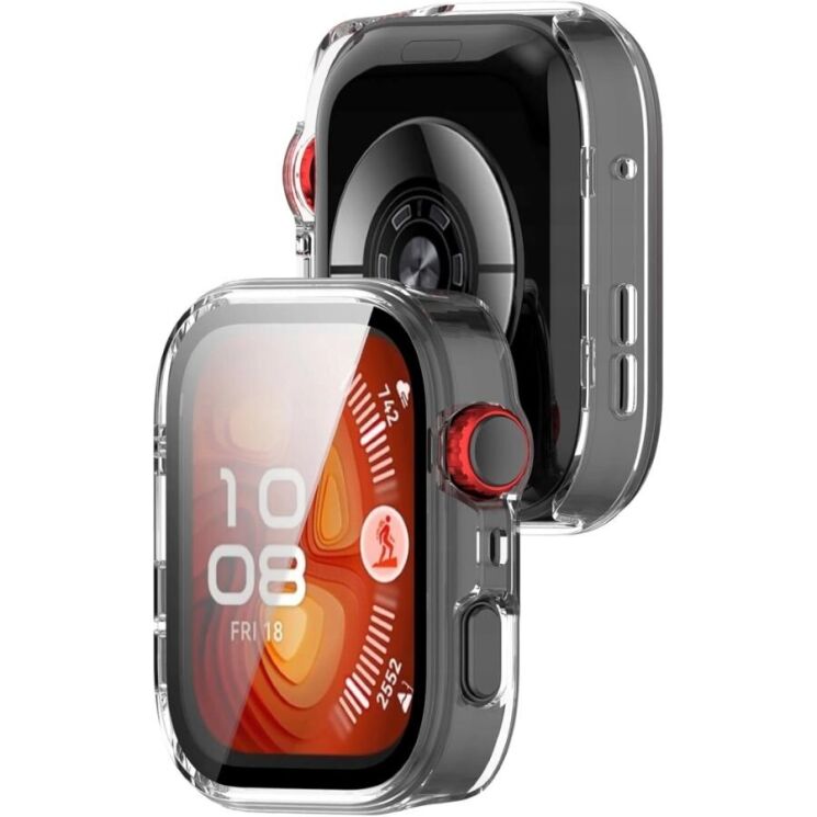 Захисний чохол Tech-Protect Defense для Huawei Watch Fit 4 Pro - Clear: фото 2 з 4
