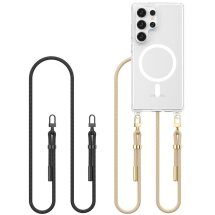 Захисний чохол Tech-Protect FlexAir Chain для Samsung Galaxy S25 Ultra (S938) - Black / Taupe: фото 1 з 5